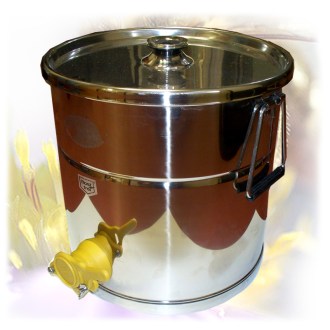 Stáčecí nádoba na 25 kg medu - nerez
